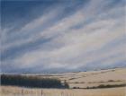 Approaching Burford, 2012 (acrylic on canvas)