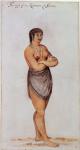 Indian Woman of Secoton (colour litho)