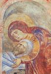 Detail of the Deposition, c.1075-1100 (fresco)