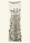 Construction of the Tower of Babel, 1878 (litho)