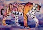 Tigress, Khana, India, 1999 (oil on canvas)