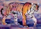 Tigress, Khana, India, 1999 (oil on canvas)