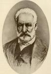 Victor Hugo (1802-85) (engraving)