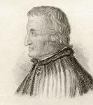 Polydore Vergil, from 'Crabb's Historical Dictionary', published 1825 (litho)