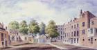 View of Whitehall Yard, 1828 (w/c on paper)