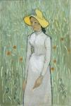 Girl in White, 1890 (oil on canvas)