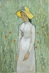 Girl in White, 1890 (oil on canvas)