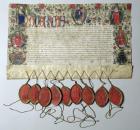 Letter of Indulgence to the Church of St. Nicolas, 22nd June 1484 (ink on parchment)