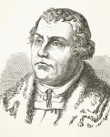 Martin Luther, from 'The National and Domestic History of England' by William Hickman Smith Aubrey (1858-1916) published London, c.1890 (litho)