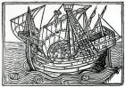 A Spanish Ship, 1496 (woodcut)