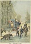 Census of Travellers in France, from 'Le Petit Journal', 5th May 1895 (coloured engraving)