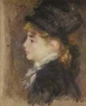 Portrait of a woman, possibly Margot, c.1876-78 (oil on canvas)