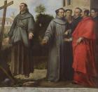 Saint Diego d'Alcala de Henares in ecstasy before the cross, 1645-46 (oil on canvas)