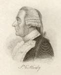 Sir Charles Hardy, from 'Crabb's Historical Dictionary', published 1825 (litho)