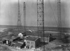 Radio transmission facility in Norddeich, Germany, c.1933 (b/w photo)