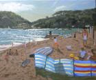 Cricket,Teignmouth,(oil on canvas)