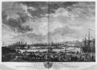 Old Port of Toulon, seen from the quartermaster's stores, series of 'Les Ports de France', engraved by Charles Nicolas Cochin the Younger (1715-90) and Jacques Philippe Le Bas (1707-83) 1762 (see also 382971) (etching & burin)