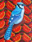 Blue Jay, 2016, (oil on canvas)