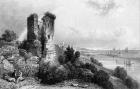 Hadleigh Castle, Essex, engraved by Charles Mottram, 1832 (engraving)