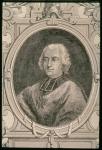 Portrait of Louis Rene Edouard, Prince of Rohan-Guemenee (1734-1803) (engraving)