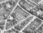 The Hotel de Conde as depicted on the 1739 Turgot map of Paris (engraving)