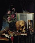 Vanitas (oil on canvas)