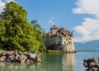 Veytaux, Switzerland. Chateau de Chillon. (photo)