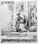 Return of the Prodigal Son, 1636 (etching)