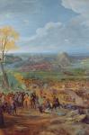 The Siege of Besancon in 1674 by the army of Louis XIV (oil on canvas)