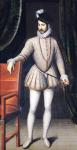 Charles IX (1550-74) King of France (oil on canvas)