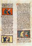 Ms H 89 fol.17r Surgery, from an edition of the 'Book of Surgery' by Rogier de Salerne (vellum)