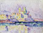 Antibes (study), 1918-19 (oil on canvas)