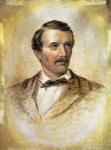 Portrait of Dr David Livingstone (1813-73) (oil on canvas)