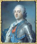 Portrait of King Louis XV (1710-74) 1748 (pastel)