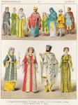 Christian Roman Dress, from 'Trachten der Voelker', 1864 (colour litho)