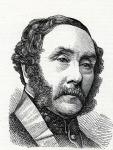 Portrait of Charles Sackville-West, 1873 (engraving)