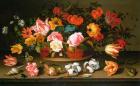 Basket of flowers, 1625 (oil on panel)