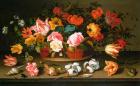 Basket of flowers, 1625 (oil on panel)