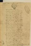 Napoleon's Birth Certificate, 1769 (pen & ink on paper)