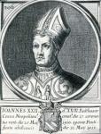Portrait of Antipope John XXIII (engraving)