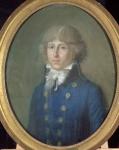 Louis de Saint-Just (1767-94) (pastel on paper)