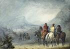 Storm: Waiting for the Caravan, 1858-60 (w/c on paper)
