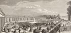 Le Grand Trianon, Versailles, in the 18th century, from 'XVIII Siecle Institutions, Usages et Costumes', published 1875 (litho)