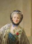 Portrait of Madame Drouais (c.1732-c.1815) c.1758 (oil on canvas)