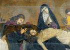 The Avignon Pieta, 1450-60 (oil on panel) (detail of 244976)