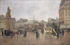 La Place Clichy, Paris, 1896 (oil on canvas)