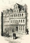 The Goethe House, Frankfurt am Main, Hesse, Germany in the 19th century. From Pictures from the German Fatherland published c.1880.