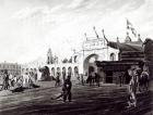 Market Place, engraved by Daniel Havell (1785-1826) 1820 (engraving) (b/w photo)