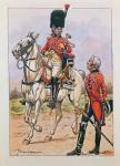 Bugler of the elite cavalry of the Imperial Guard, 1804-06 (w/c on paper)