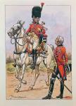 Bugler of the elite cavalry of the Imperial Guard, 1804-06 (w/c on paper)